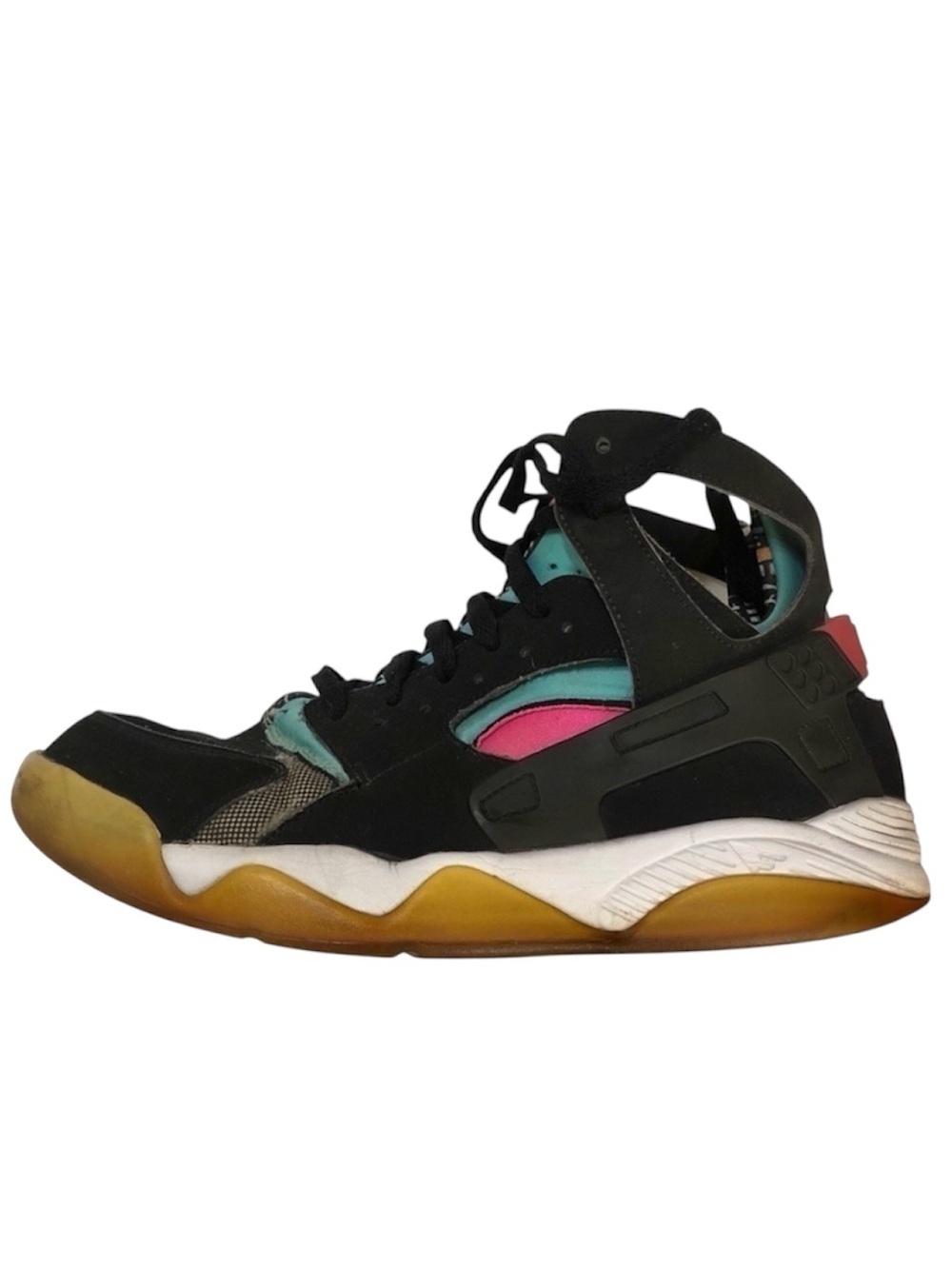 Nike Air Flight Huarache POW White Light South Beach 705005-003 2015 size 10.5